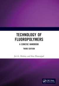 フッ素重合体技術：コンサイス・ハンドブック（第３版）<br>Technology of Fluoropolymers : A Concise Handbook （3RD）