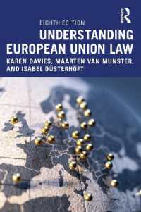 ＥＵ法の理解（第８版）<br>Understanding European Union Law （8TH）