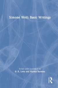 シモーヌ・ヴェイユ：入門読本<br>Simone Weil: Basic Writings