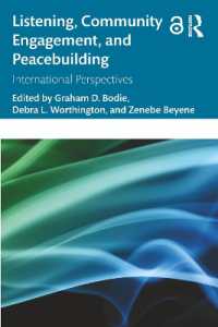 Listening, Community Engagement, and Peacebuilding : International Perspectives