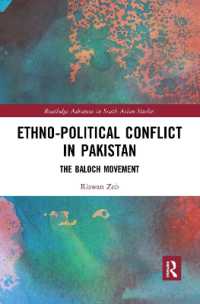 Ethno-political Conflict in Pakistan : The Baloch Movement (Routledge Advances in South Asian Studies)