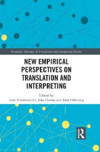 New Empirical Perspectives on Translation and Interpreting (Routledge Advances in Translation and Interpreting Studies)