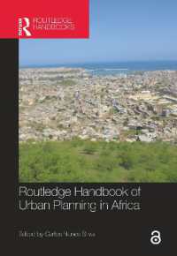 ラウトレッジ版　アフリカの都市計画ハンドブック<br>Routledge Handbook of Urban Planning in Africa