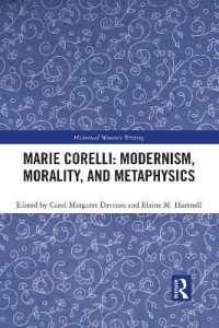 Marie Corelli: Modernism, Morality, and Metaphysics (Historical Women's Writing)