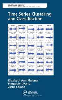 Time Series Clustering and Classification (Chapman & Hall/crc Computer Science & Data Analysis)