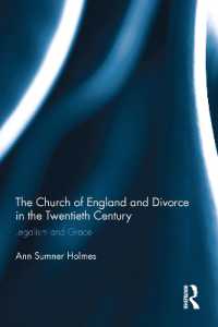 The Church of England and Divorce in the Twentieth Century : Legalism and Grace