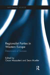 Regionalist Parties in Western Europe : Dimensions of Success (Party Families in Europe)