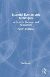 ビジネス・経済 Econometric Models, Techniques, and Appl Econometric Models, Techniques, and Applications (2nd