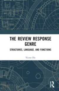 The Review Response Genre : Structures, Language, and Functions
