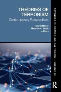Theories of Terrorism : Contemporary Perspectives (Advances in Criminological Theory)