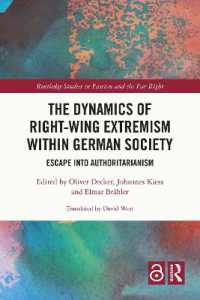 The Dynamics of Right-Wing Extremism within German Society : Escape into Authoritarianism (Routledge Studies in Fascism and the Far Right)