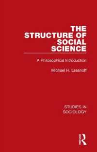 The Structure of Social Science : A Philosophical Introduction (Studies in Sociology)