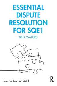 Essential Dispute Resolution for SQE1 (Essential Law for Sqe1)
