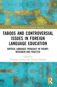 Taboos and Controversial Issues in Foreign Language Education : Critical Language Pedagogy in Theory, Research and Practice (Routledge Research in Language Education)