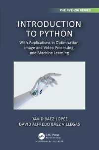 Introduction to Python : With Applications in Optimization, Image and Video Processing, and Machine Learning (Chapman & Hall/crc the Python Series)