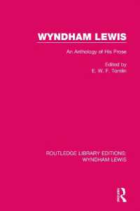 Wyndham Lewis : An Anthology of His Prose (Routledge Library Editions: Wyndham Lewis)