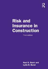 Risk and Insurance in Construction （3RD）