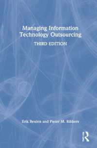 ＩＴアウトソーシングの管理（第３版）<br>Managing Information Technology Outsourcing （3RD）