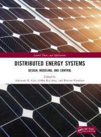 Distributed Energy Systems : Design, Modeling, and Control (Control Theory and Applications)