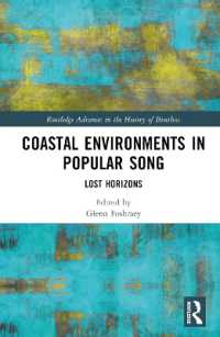 Coastal Environments in Popular Song : Lost Horizons (Routledge Advances in the History of Bioethics)