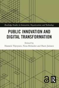 Public Innovation and Digital Transformation (Routledge Studies in Innovation, Organizations and Technology)
