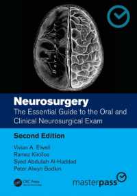 神経外科（第２版）<br>Neurosurgery : The Essential Guide to the Oral and Clinical Neurosurgical Exam (Masterpass) （2ND）