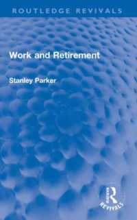 Work and Retirement (Routledge Revivals)