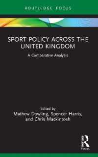 Sport Policy Across the United Kingdom : A Comparative Analysis (Routledge Focus on Sport, Culture and Society)