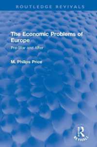 The Economic Problems of Europe : Pre-War and after (Routledge Revivals)