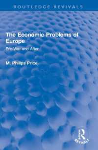 The Economic Problems of Europe : Pre-War and after (Routledge Revivals)