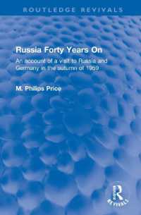 Russia Forty Years on : An account of a visit to Russia and Germany in the autumn of 1959 (Routledge Revivals)