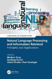 Natural Language Processing and Information Retrieval : Principles and Applications (Computational and Intelligent Systems)