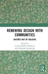 Renewing Design with Communities : Another Way of Building