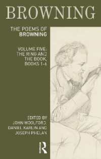 The Poems of Robert Browning: Volume Five : The Ring and the Book, Books 1-6 (Longman Annotated English Poets)
