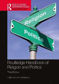 ラウトレッジ版　宗教と政治ハンドブック（第３版）<br>Routledge Handbook of Religion and Politics (Routledge International Handbooks) （3RD）