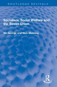 Socialism, Social Welfare and the Soviet Union (Routledge Revivals)