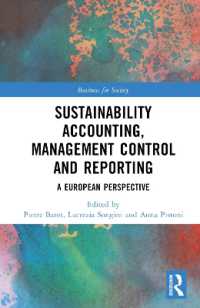 Sustainability Accounting, Management Control and Reporting : A European Perspective (Business for Society)