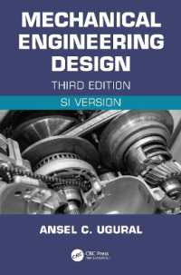 Mechanical Engineering Design (SI Edition) （3RD）