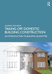 Taking Off Domestic Building Construction : An Introduction to Building Quantities
