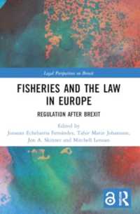 Fisheries and the Law in Europe : Regulation after Brexit (Legal Perspectives on Brexit)