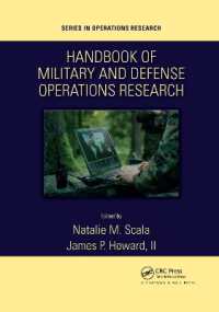 Handbook of Military and Defense Operations Research (Chapman & Hall/crc Series in Operations Research)