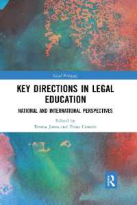 Key Directions in Legal Education : National and International Perspectives (Legal Pedagogy)