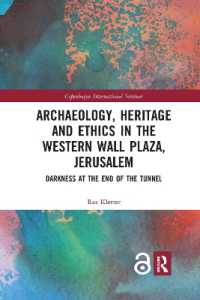 Archaeology, Heritage and Ethics in the Western Wall Plaza, Jerusalem : Darkness at the End of the Tunnel (Copenhagen International Seminar)