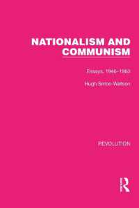 Nationalism and Communism : Essays, 1946-1963 (Routledge Library Editions: Revolution)