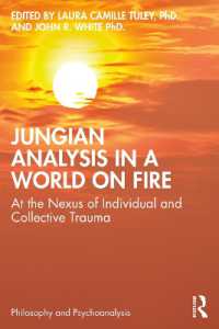 Jungian Analysis in a World on Fire : At the Nexus of Individual and Collective Trauma (Philosophy and Psychoanalysis)