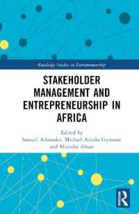Stakeholder Management and Entrepreneurship in Africa (Routledge Studies in Entrepreneurship)