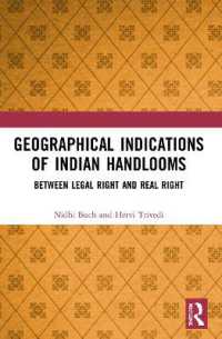 Geographical Indications of Indian Handlooms : Between Legal Right and Real Right