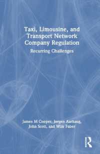 タクシー・リムジン・交通ネットワーク企業の規制：再浮上する課題<br>Taxi, Limousine, and Transport Network Company Regulation : Recurring Challenges