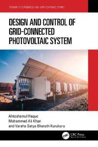 Design and Control of Grid-Connected Photovoltaic System (Power Electronics and Applications Series)