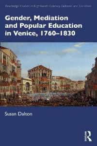 Gender, Mediation, and Popular Education in Venice, 1760-1830 (Routledge Studies in Eighteenth-century Cultures and Societies)